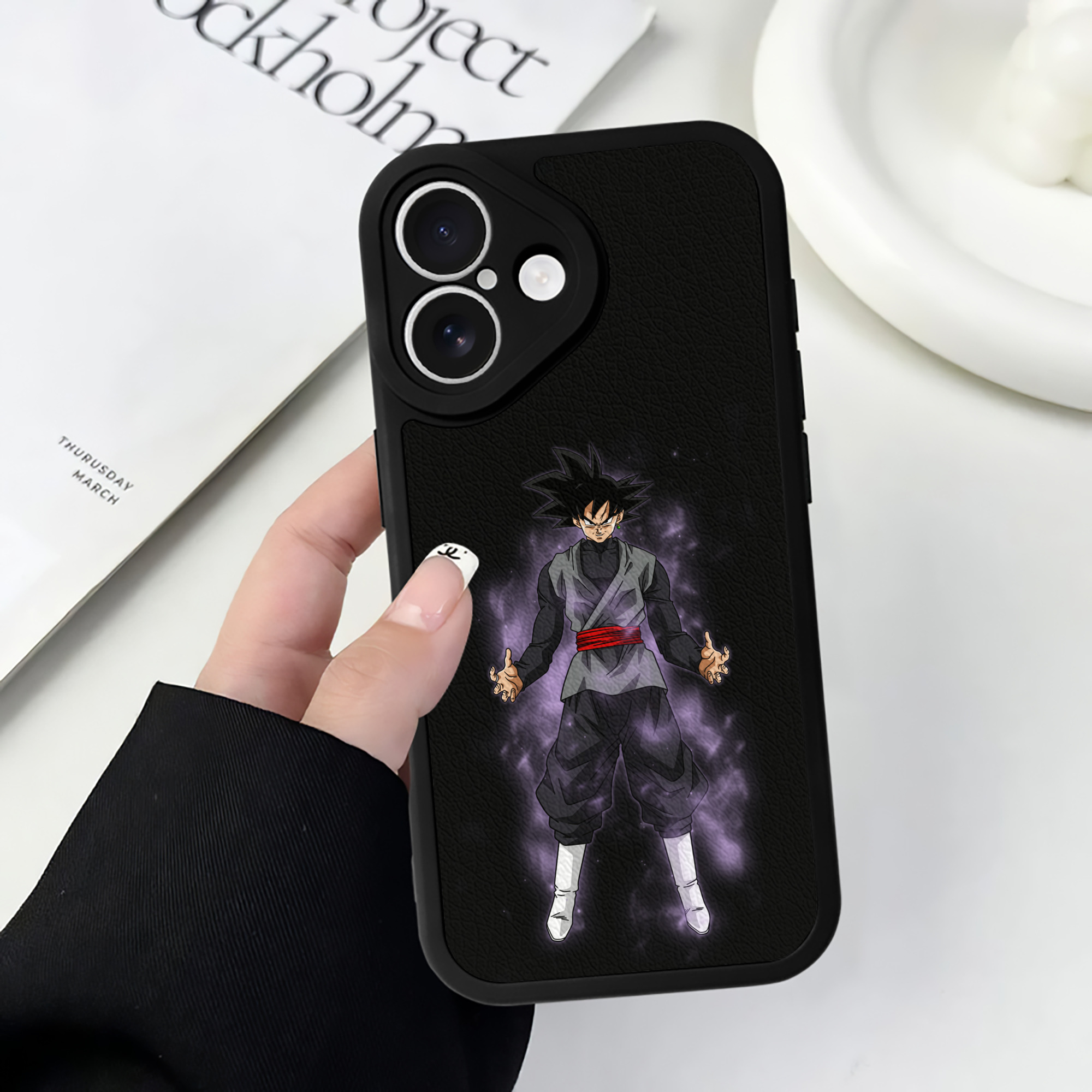 （画像用） ドラゴンボール ベジータ四世（Bejīta Yonsei）DRAGON BALL Vegeta IV 【iPhone 16シリーズ対応】シリコンスマホケース（レザー調） 材質：シリコン